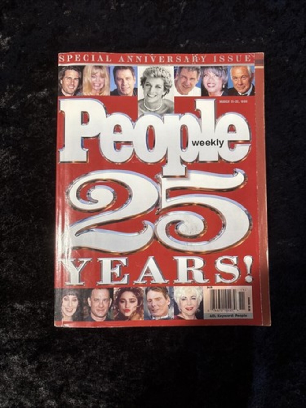 1999 MARCH 15-22 PEOPLE WEEKLY MAGAZINE - 25 YEARS ANNIVERSARY ISSUE - L 1941